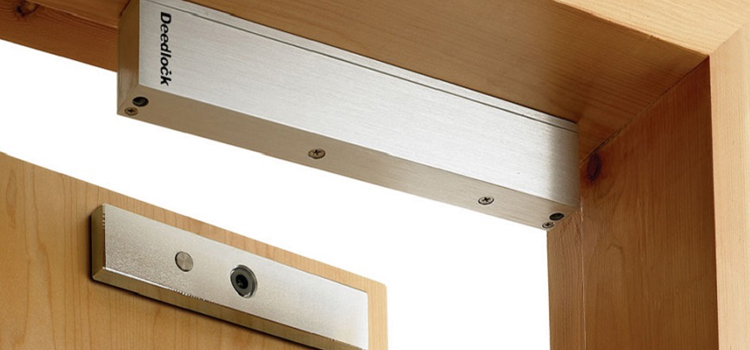 Magnetic lock installation South Monrovia Island